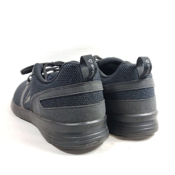 Reebok Mens Size 12 Foster Flyer Athletic Sneakers Black Mesh - Picture 5 of 9